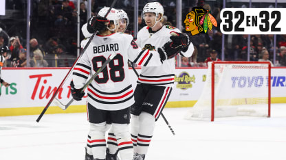 32 en 32 Blackhawks Chicago poolers projections 2025-26