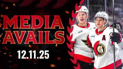 Tim Stützle Postgame Media vs CBJ