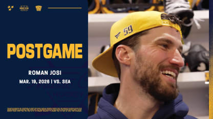 Postgame: Roman Josi