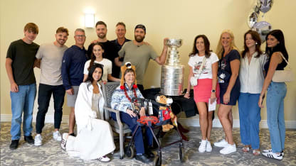 Ekblad's day with the Cup