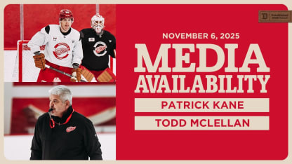 Patrick Kane & Todd McLellan Practice | Nov. 6,2025