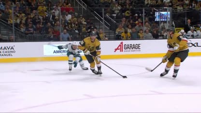 SJS@VGK: Howden scores goal against Vitek Vanecek