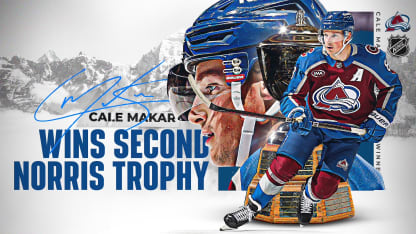 Cale Makar Wins Second Norris Trophy