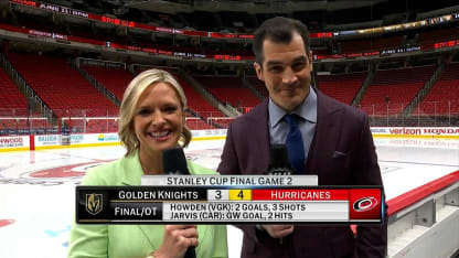 Kathryn Tappen and Brian Boyle discuss game two