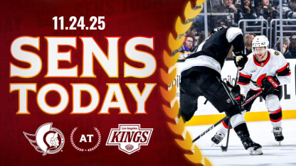 Sens Today: Round 2 vs LA Kings