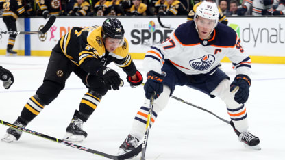 McDavid Oilers Bruins