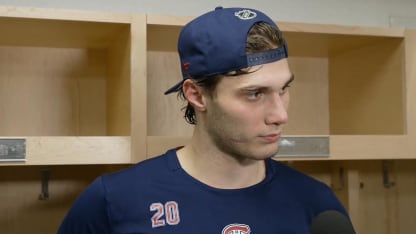 Postgame @ CAR: Slafkovsky