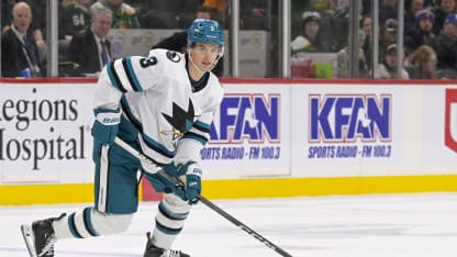Sharks defenseman Henry Thrun voted 2023-24 "Sharks Rookie of the Year"