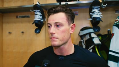 Jones Pregame at New York Rangers 10/20
