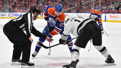 McDavid Kopitar faceoff