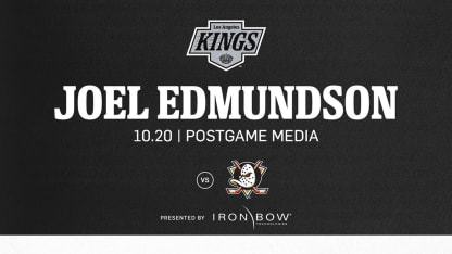 Joel Edmundson Media Availability 10/20/24