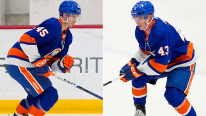 Fulp and Mitchell Fitting in at Islanders Rookie Camp 