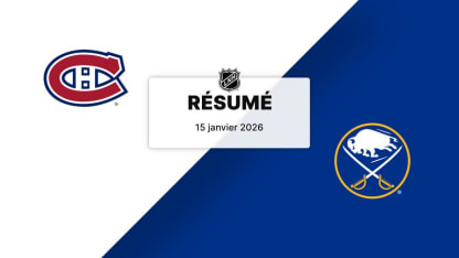 MTL vs BUF | Résumé | 15/01/2026