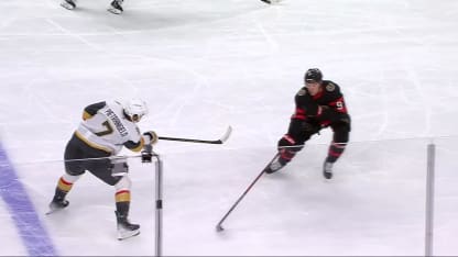 OTT@VGK: Barbashev scores goal against Linus Ullmark