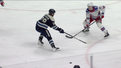 NYR@CBJ: Severson marque un but contre Igor Shesterkin