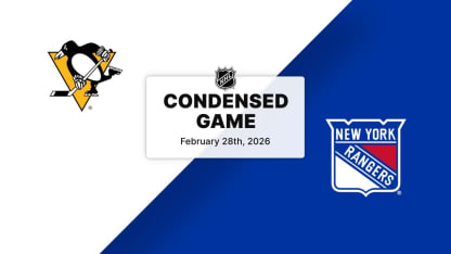 PIT at NYR | Condensed Game