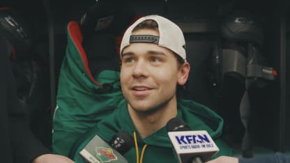 Hunt Postgame vs. New York Islanders 1/10