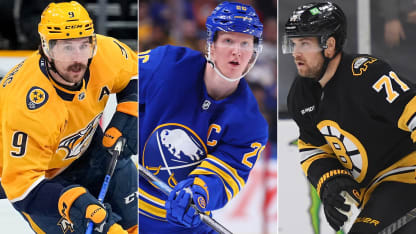 Veckans tre svenska stjärnor i NHL Rasmus Dahlin Filip Forsberg Viktor Arvidsson
