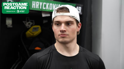 SJS@DAL Postgame: Justin Hryckowian