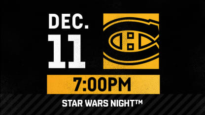 DEC. 11 VS. SENATORS AT 7:00 PM