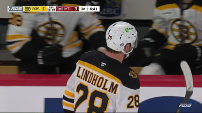 Lindholm inscrit les Bruins au tableau
