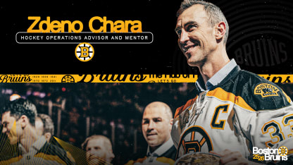Boston Bruins Name Zdeno Chara Hockey Operations Advisor and Mentor