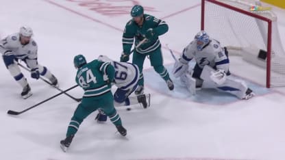 TBL@SJS: Regenda scores goal against Andrei Vasilevskiy