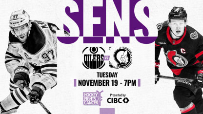 Hockey Fights Cancer Night Presented by CIBC