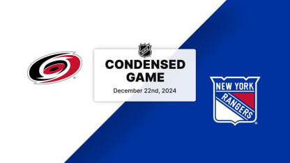 CAR at NYR | Condensed Game