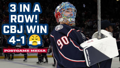 3 IN A ROW! CBJ Win 4-1 👊 | Postgame Media