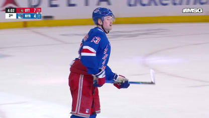 Lafrenière with a Goal vs. Senators