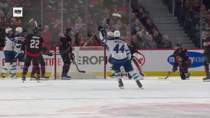 WPG@OTT: Connor scores goal against Leevi Merilainen