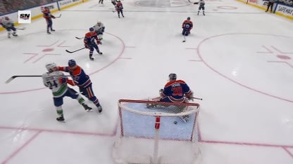 Filip Hronek with a Goal vs. Edmonton Oilers