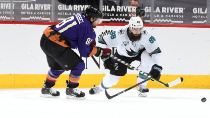 Brent Burns vs Phil Kessel