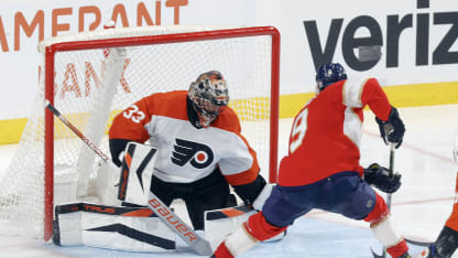 Samuel Ersson glänste när Philadelphia Flyers bortaslog Florida Panthers