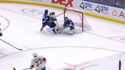 FLA@TBL: Marchand scores goal against Jonas Johansson