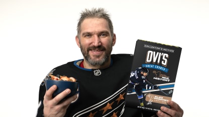 Alex Ovechkin Giant Food release limited edition cereal