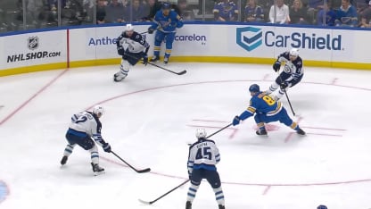 WPG@STL: Holloway scores PPG against Connor Hellebuyck