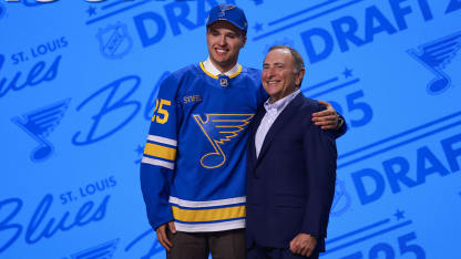 Blues select Carbonneau with 19th overall pick