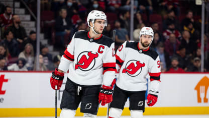 Wiedersehensfreude bei Nico Hischier von den New Jersey Devils