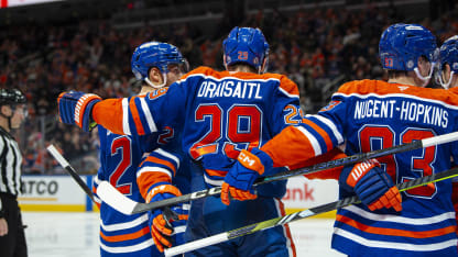 Dank Draisaitl-Doppelpack feiern die Edmonton Oilers einen Overtime Sieg