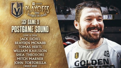 🎥 Stanley Cup Final Game 3 Postgame Sound