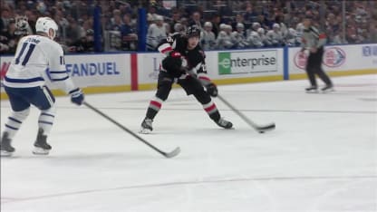 Samuelsson buries the wrister