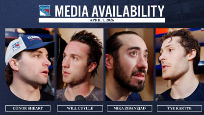 Practice: Sheary, Cuylle, Zibanejad & Kartye