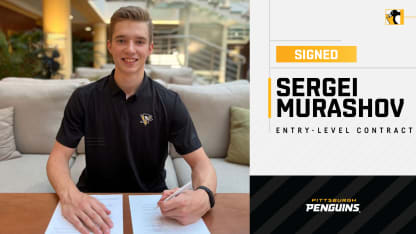 Penguins Sign Murashov to Three-Year, Entry-Level Contract