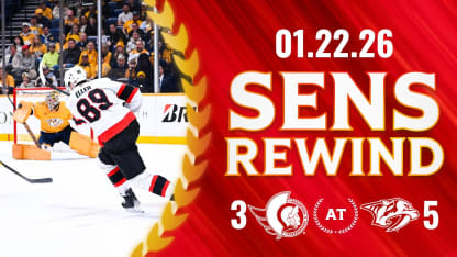 Sens Rewind: Predators Battle Back in 3rd