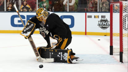 Ullmark Practice at Winter Classic