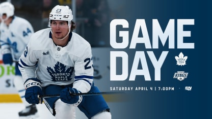 GAME DAY vs LOS ANGELES - APRIL 4, 2026