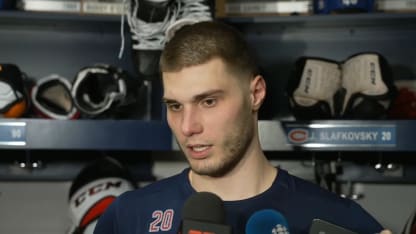 Postgame vs. CAR: Slafkovsky