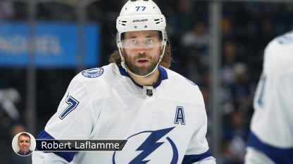 Hedman closeup badge Laflamme